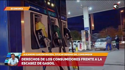 Derechos de los consumidores frente a la escasez de gasoil