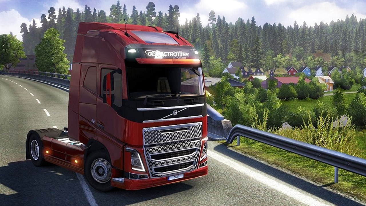 Euro truck simulator 2: scandinavia - test-video zum skandinavien-addon