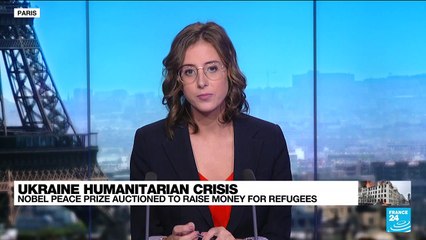 Russian Nobel laureate sells medal for $103.5 mn to benefit Ukraine kids