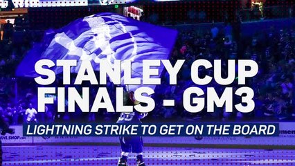 Lightning strike to win Game 3 of Stanley Cup