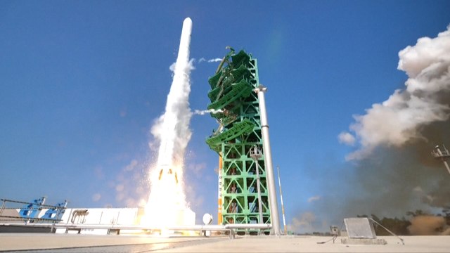 La Corée du Sud a lancé sa première fusée spatiale de conception nationale
