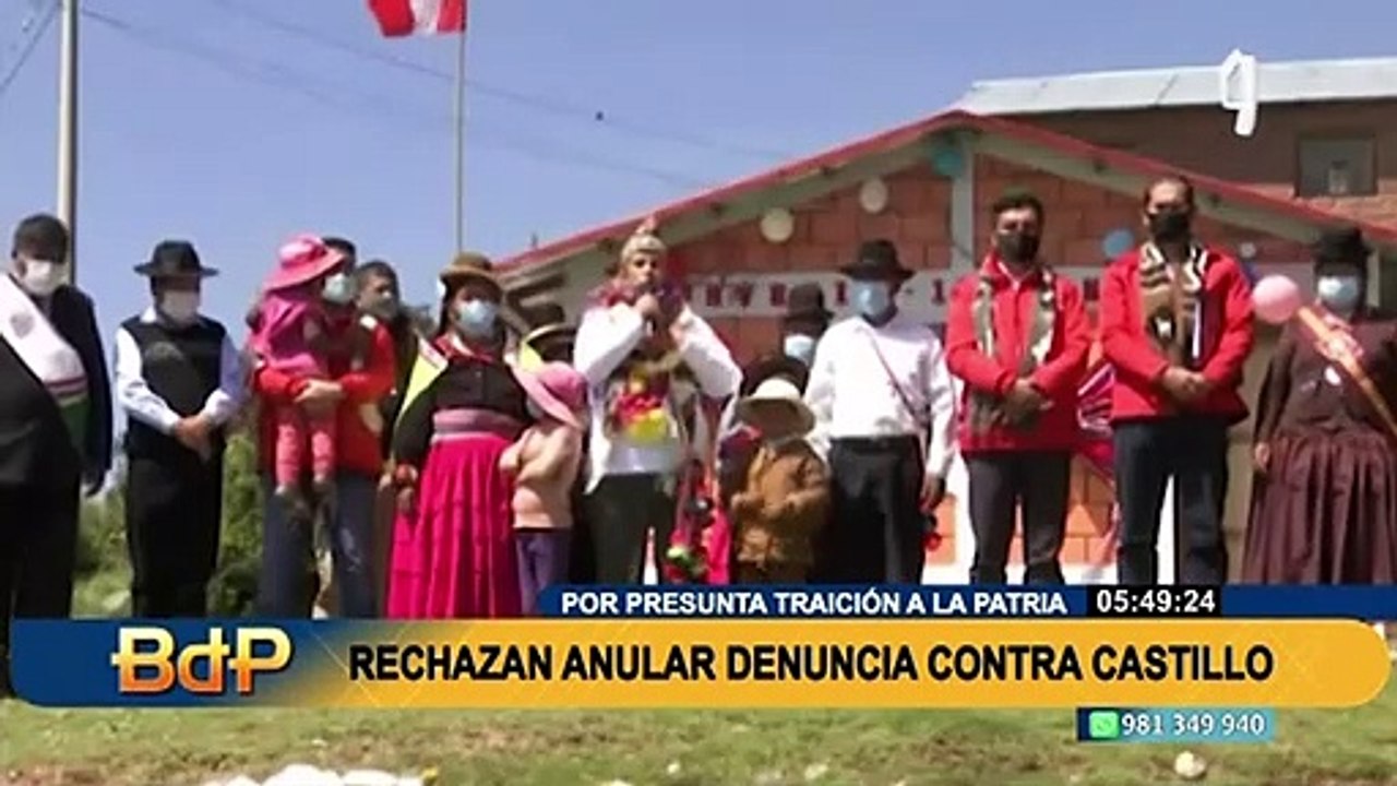 El presidente Castillo y las graves denuncias en su contra en menos de un año de asumir el cargo