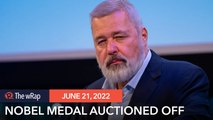 Russian journalist’s Nobel Peace Prize fetches record $103.5M at auction to aid Ukraine children