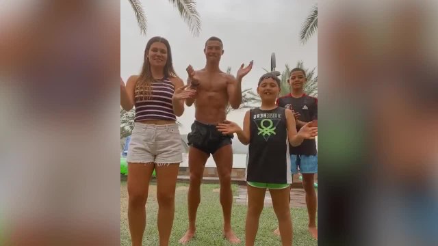 Cristiano Ronaldo muestra sus dotes bailando en el último ‘trend’ del momento