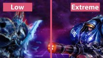 Heroes of the Storm - Niedrige und extreme Grafikeinstellungen im Vergleich