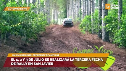 El 1, 2 y 3 de julio se realizará la tercera fecha de rally en San Javier