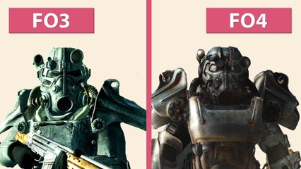 Fallout 4 - Reveal Trailer im Vergleich zu Fallout 3