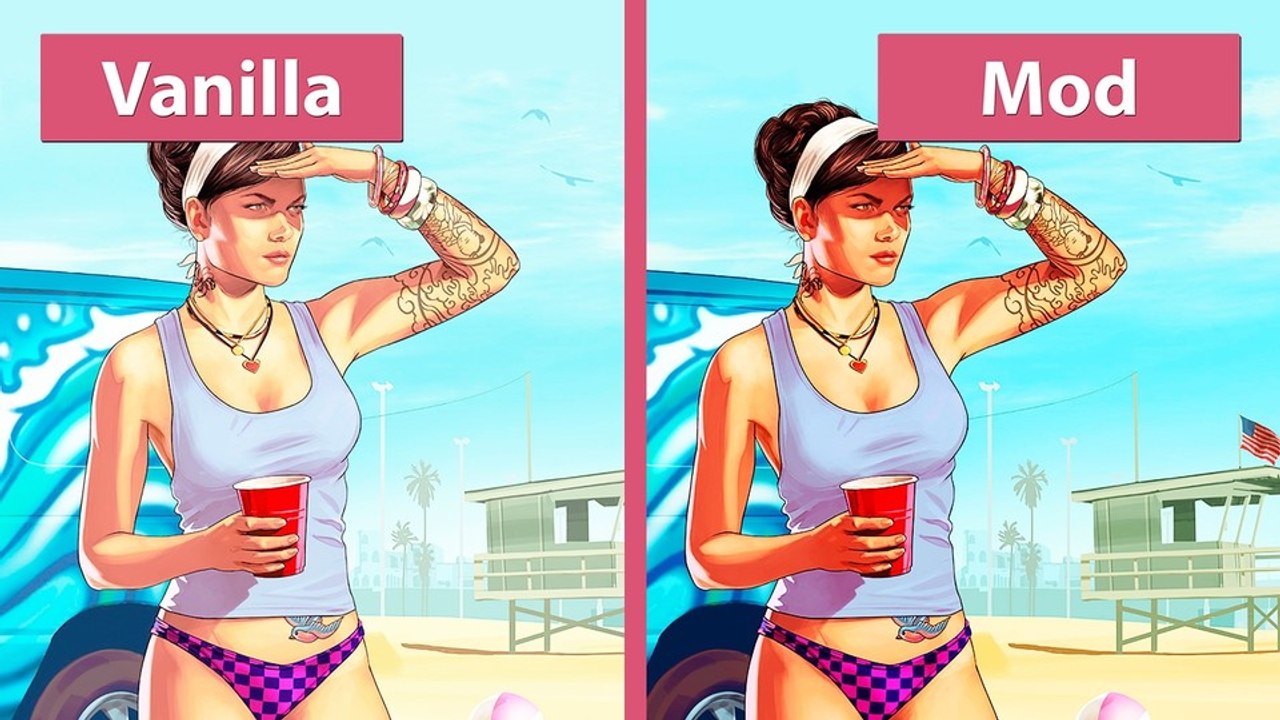 GTA 5 - Grafikmod CryingLighting's FX im Vergleich