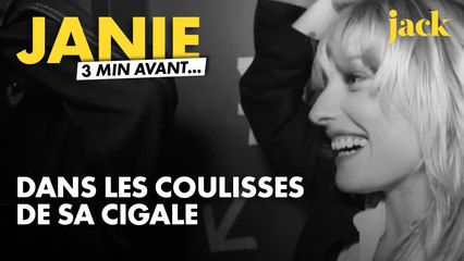 3 minutes avant le concert de Janie à la Cigale