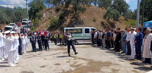 Teğmen Yıldız'a acı veda