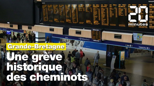 Une grève historique annoncée par les cheminots britanniques