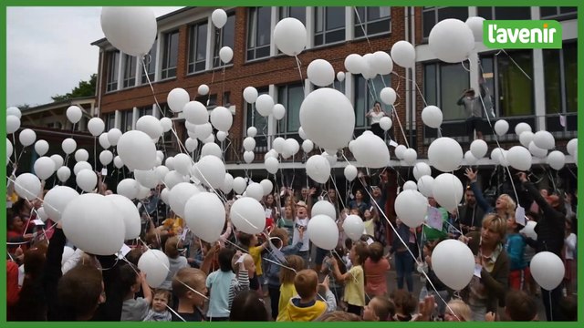 Flawinne: dernier hommage à la directrice d'école Sarah Balthazart