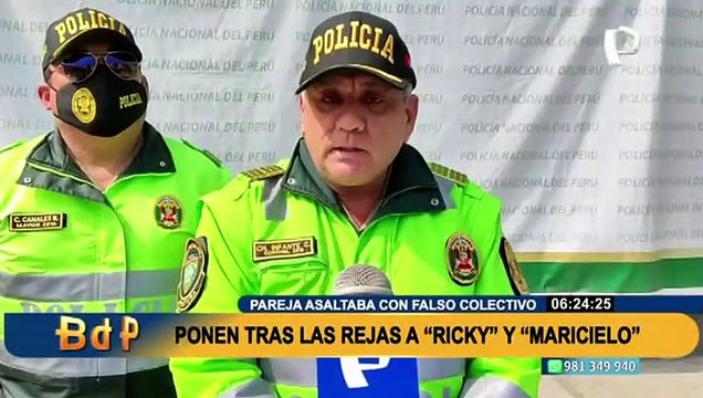 Caen falsos colectiveros en SJL: cogoteaban a pasajeros para robarles tarjetas y celulares