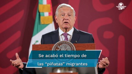 AMLO advierte que no permitirá que candidatos y partidos en EU utilicen como “piñatas” a migrantes