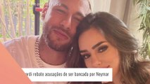 Namorada de Neymar, Bruna Biancardi se pronuncia sobre ser bancada pelo jogador