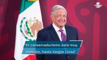 “El conservadurismo está muy molesto, hasta Vargas Llosa”: AMLO por triunfo de Petro en Colombia