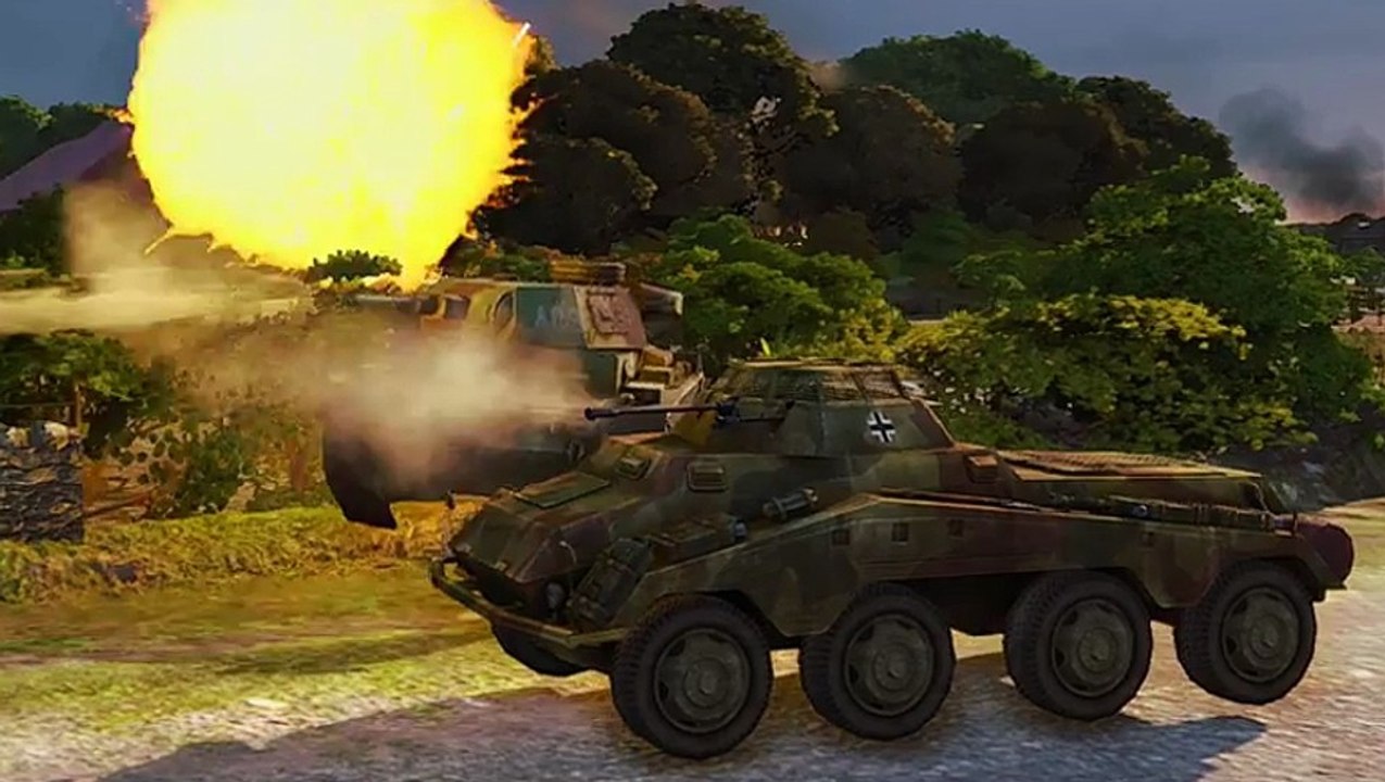 Steel division: normandy 44 - gameplay-szenen im pre-order-trailer