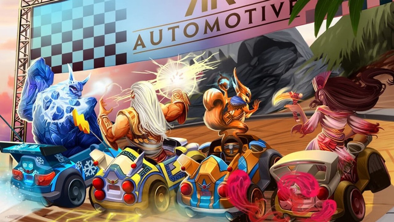 Smite - trailer zum rennspiel-modus apollo's racer rumble