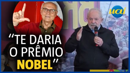 Lula defende Suplicy: "te daria o Premio Nobel'
