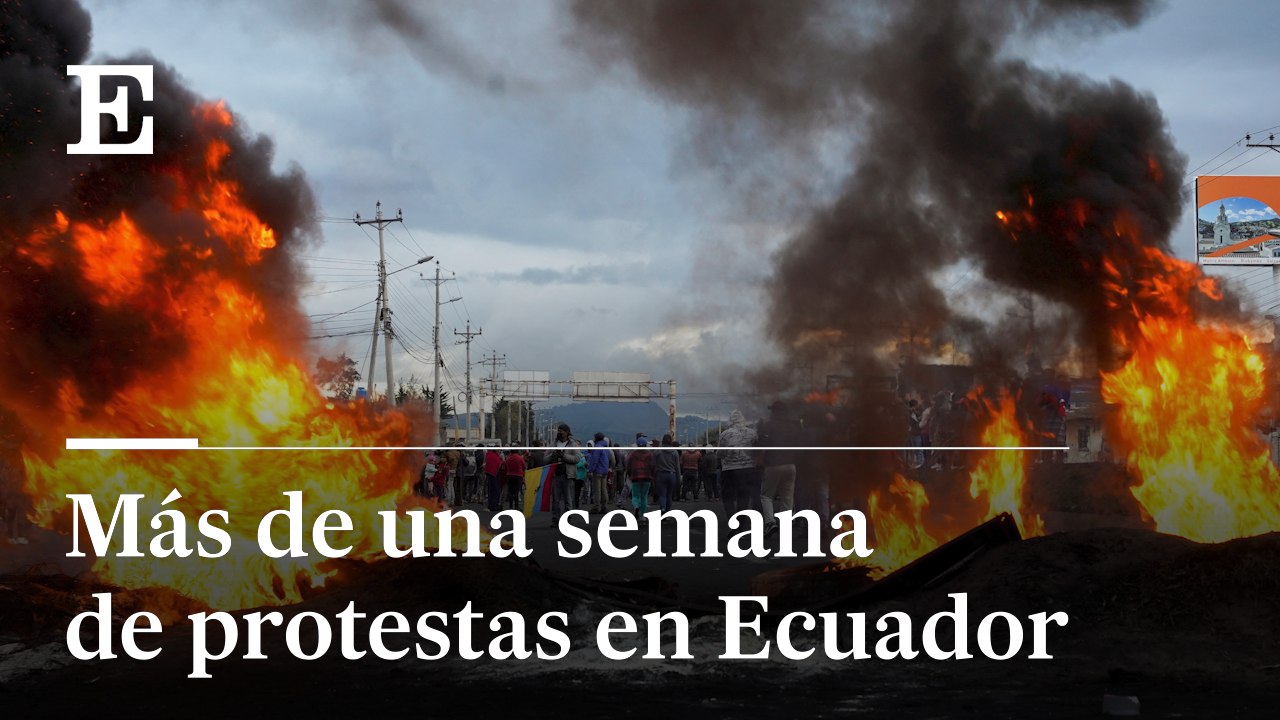 OCHO días de PROTESTAS en Ecuador | El País
