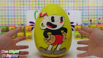 Huevo Gigante Sorpresa de CUPHEAD de Plastilina Playdoh