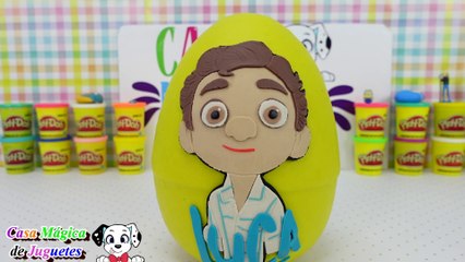 Huevo Gigante Sorpresa de LUCA La Pelicula de Plastilina Play-doh