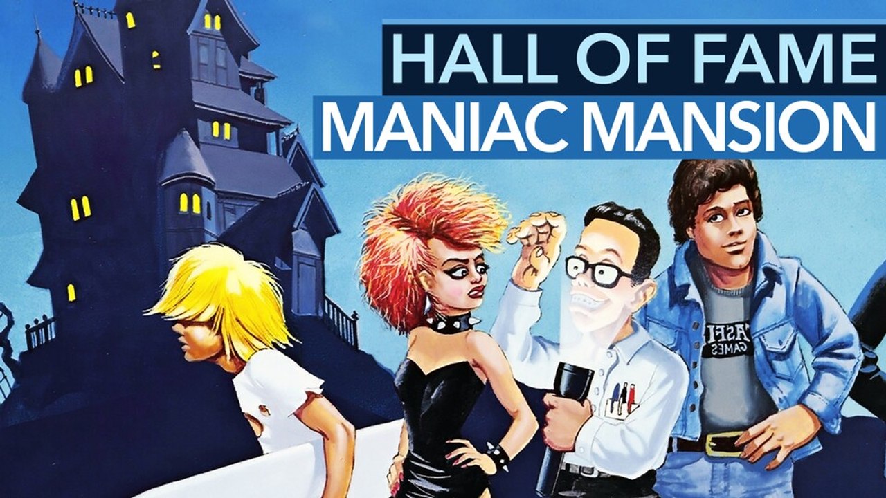 Hall of Fame der besten Spiele - Maniac Mansion - Maniac Mansion