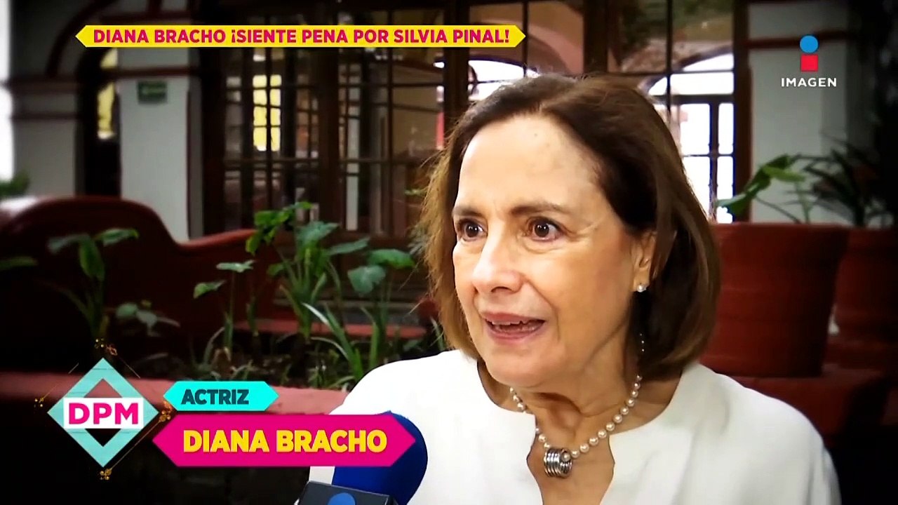 Diana Bracho lamenta ver a Silvia Pinal 'acabada'