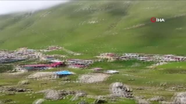 Kaçkar Dağları'nda başına taş düşerek yaralanan kadın dağcı kurtarıldı