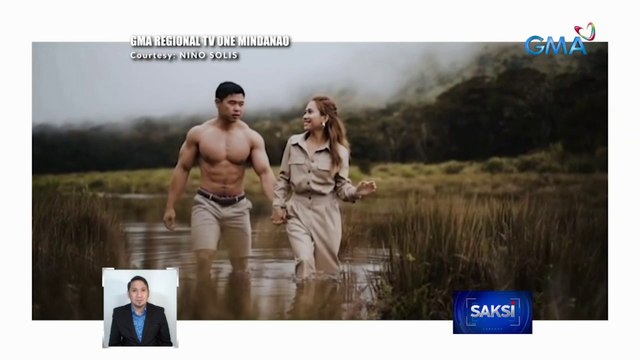 Prenup photoshoot ng couple, idinaos sa ibabaw ng Mt. Apo | Saksi