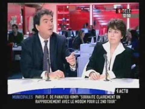 Olivier Dartigolles : Débat iTélé municipales