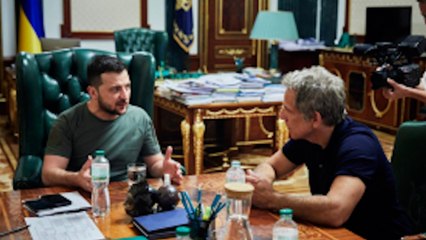 Ben Stiller viaja a Ucrania para reunirse con Zelenski: "Eres mi héroe"