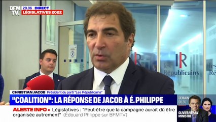Christian Jacob: "Le bilan d'Édouard Philippe est un bilan triste"