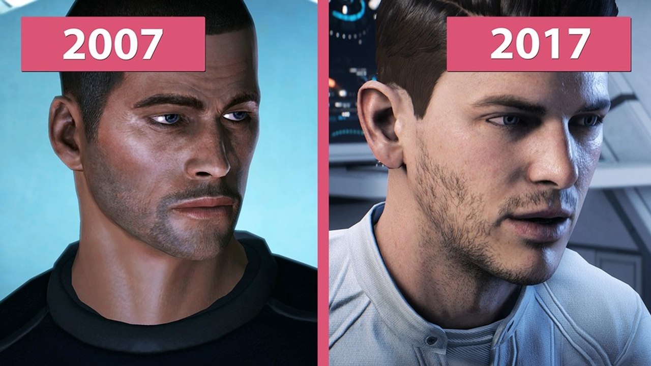 Mass Effect - Mass Effect 1 gegen Andromeda im Grafik-Vergleich