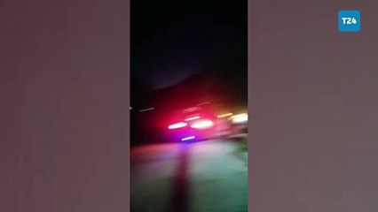 Yangın, Değirmenyanı'ndan görüntülendi; bölge halkı dağın hemen arkasında süren yangından endişeli!