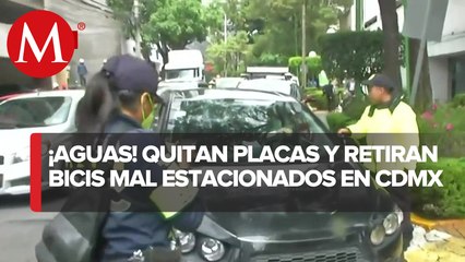 Realizan operativo en la alcaldía Cuauhtémoc para recuperar vialidades