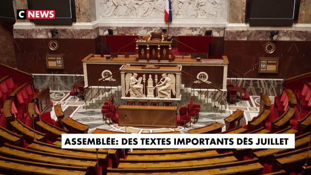 Assemblée nationale : des premiers textes décisifs