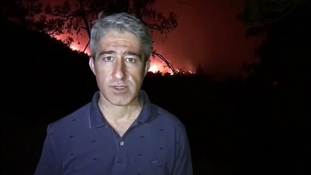 Marmaris Belediye Başkanı 'ndan yangın açıklaması