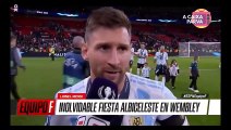 Declaraciones de Messi tras la Finalissima