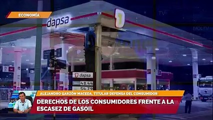 Derechos de los consumidores frente a la escasez de gasoil