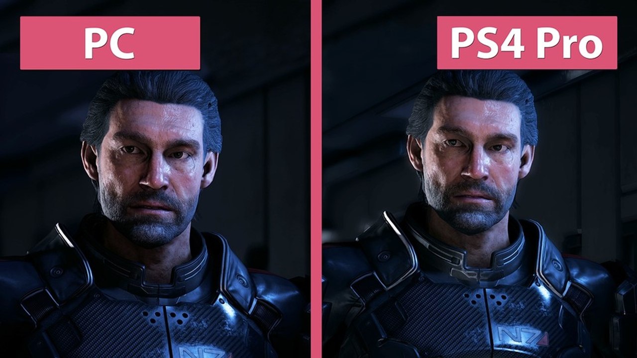 Mass Effect: Andromeda - PC gegen PS4 Pro im 4K-Vergleich