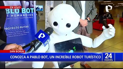 Arequipa: “Pablo Bot”, conozca el primer robot humanoide peruano