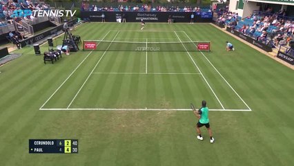 Eastbourne - Paul se défait de Cerundolo