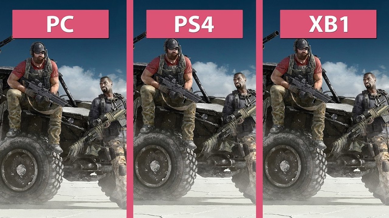 Ghost Recon: Wildlands - Grafik-Vergleich: PC gegen PS4 und Xbox One