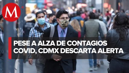 Sheinbaum descarta alerta adicional en CdMx por aumento de casos de covid-19