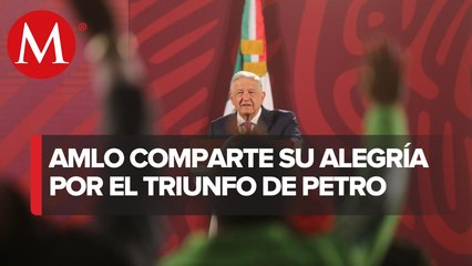 Conservadores están molestos por triunfo de Petro: AMLO