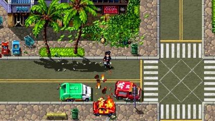 Shakedown: Hawaii  - Gameplay-Trailer zeigt pixelige Zerstörungswut auf Nintendo Switch