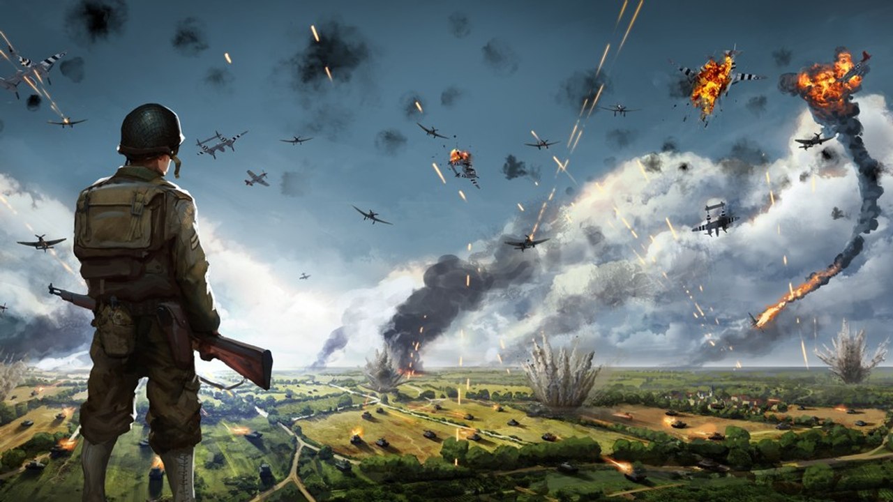 Steel division: normandy 44 - ankündigungs-trailer des weltkriegs-strategiespiels