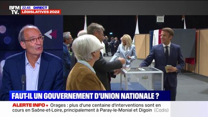 Éric Woerth: "Les conditions ne me semblent pas réunies" pour une union nationale
