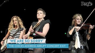 The Chicks Apologize to Fans After Ending Show Mid-Concert in Indianapolis: 'We Are So Sorry'